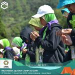 Acara apel akbar di Indonesia Qur'an Camp KU 2019 kemahnya para penghafal Qur'an - STP SD Khoiru Ummah sekolah tahfizh tahfidz unggulan terbaik penghafal Al Quran di Bandung